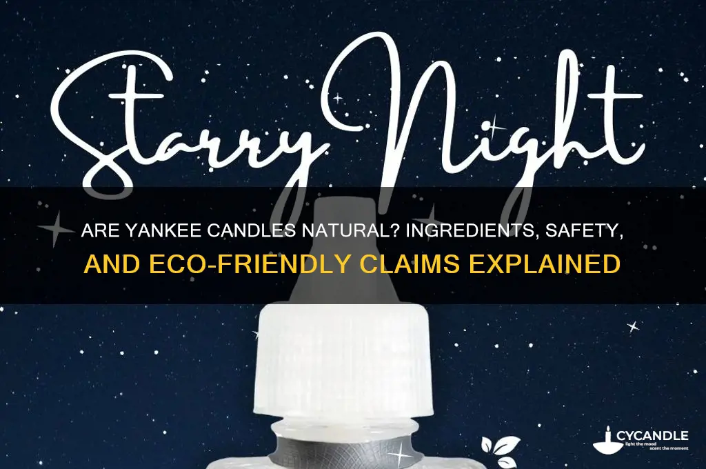 is yankee candle natural