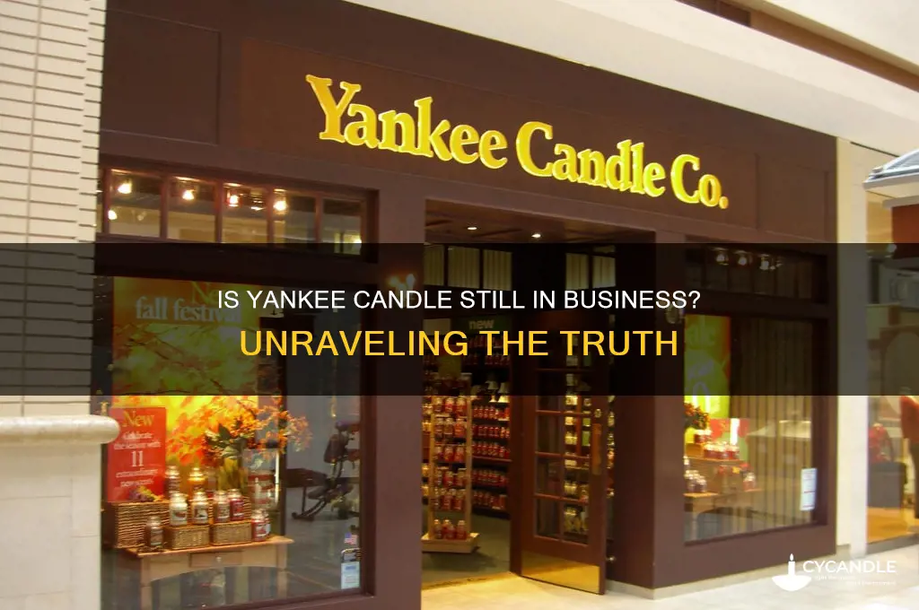 is yankee candle out of business