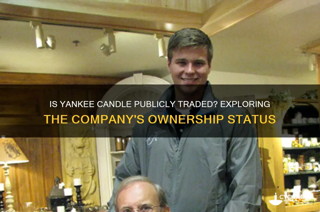is yankee candle publicly traded