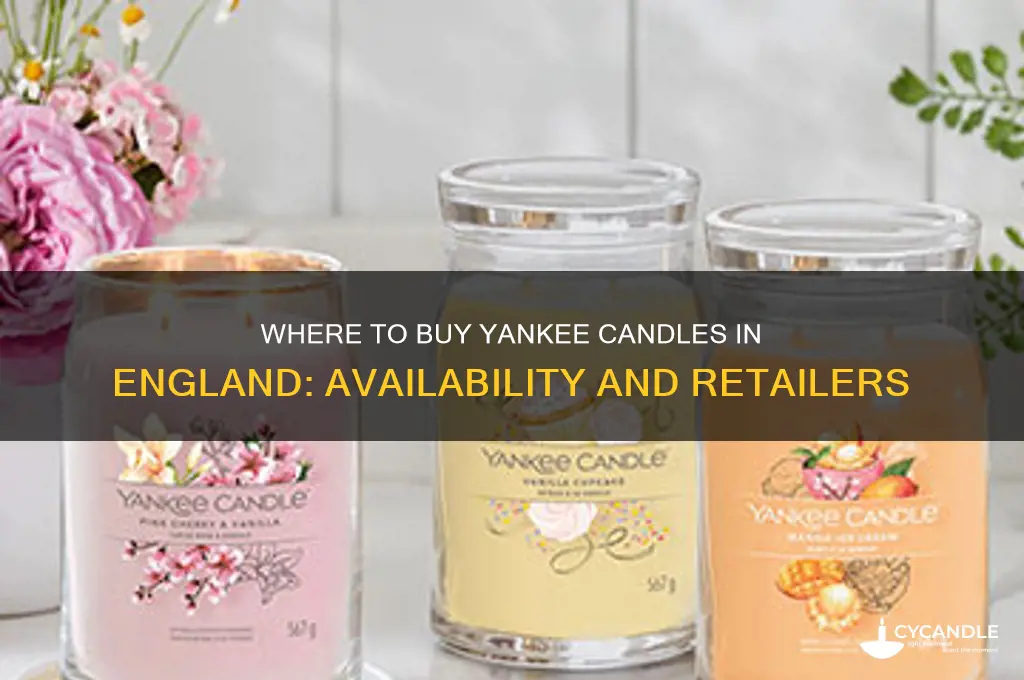 is yankee candles sold in england