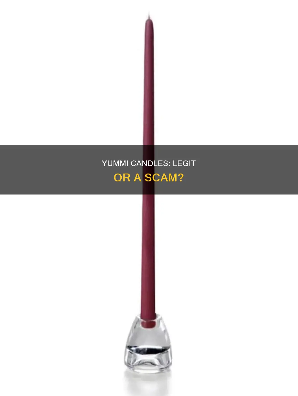 is yummi candles legit