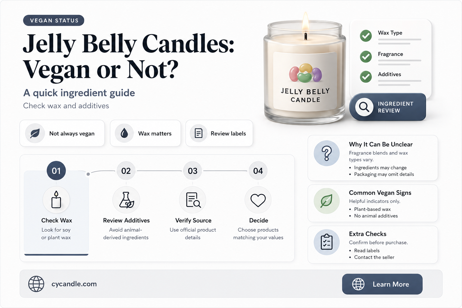 are jelly belly candles vegan