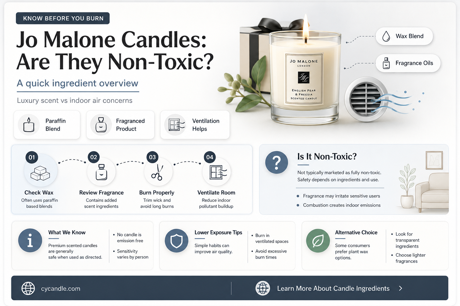 are jo malone candles non toxic
