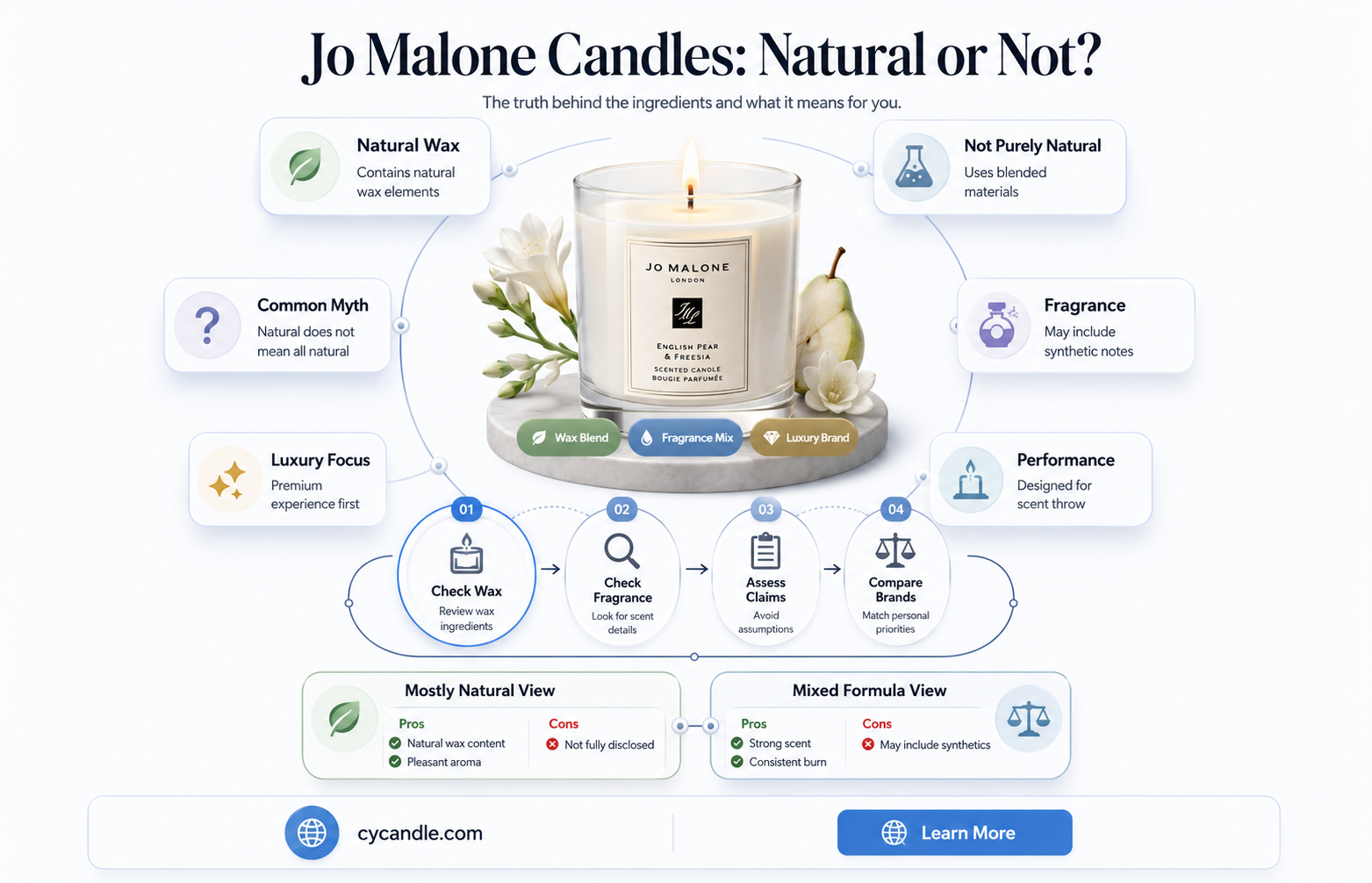 are jo malone candles natural