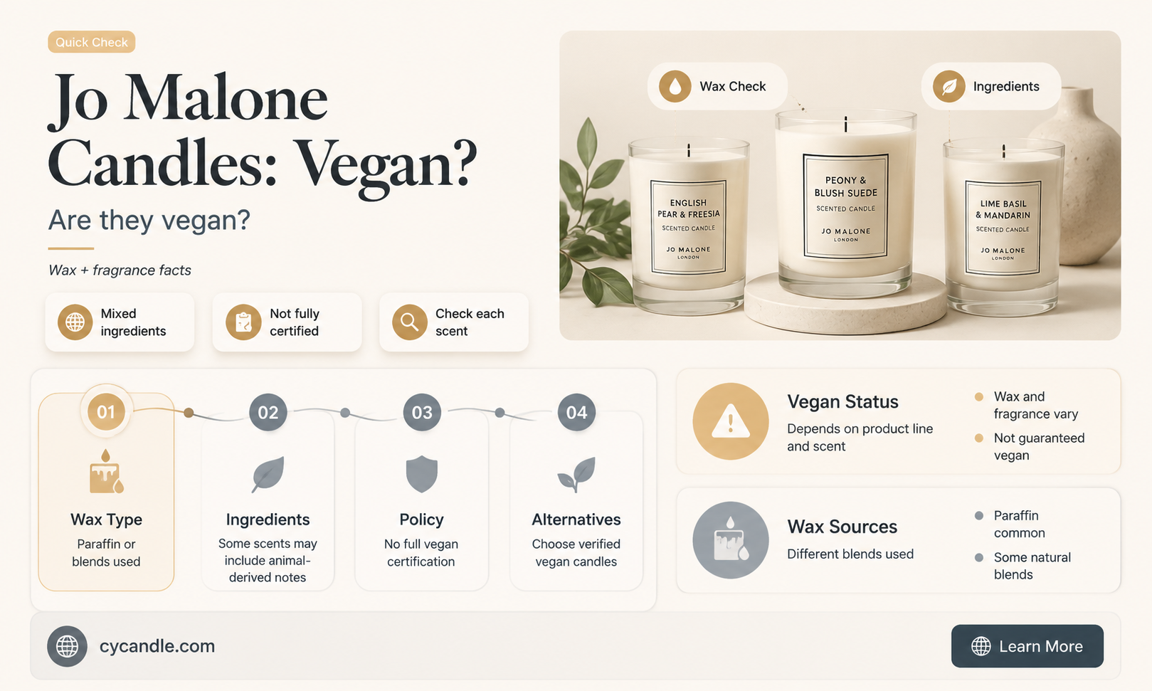 are jo malone candles vegan