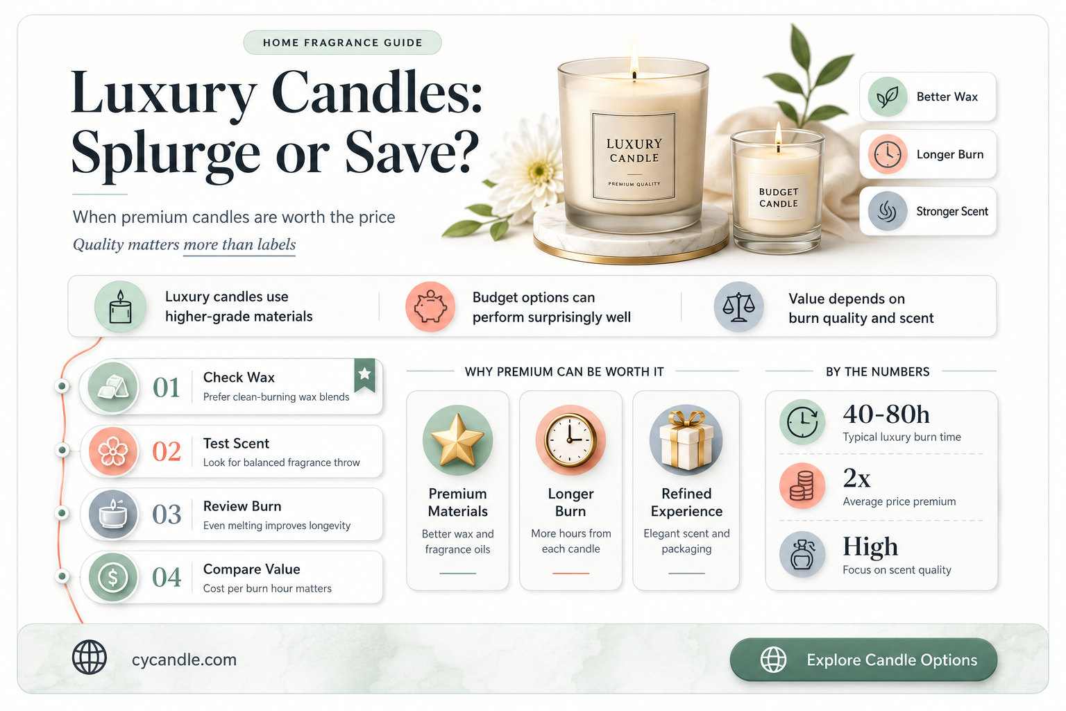 are luxury candles worth it
