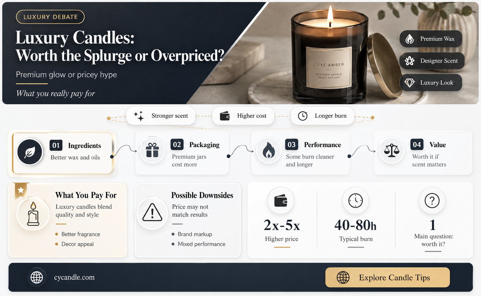 are high end candles worth it