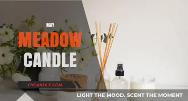 The May Meadow Candle: A Whiff of Spring's Splendor