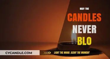 Candles, a Warm Glow that Never Blows Out
