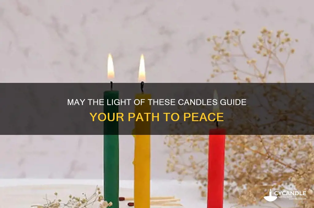 may the light of these candles