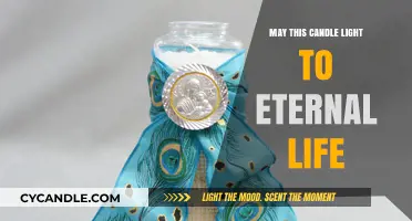May This Candle Illuminate the Path to Eternal Life