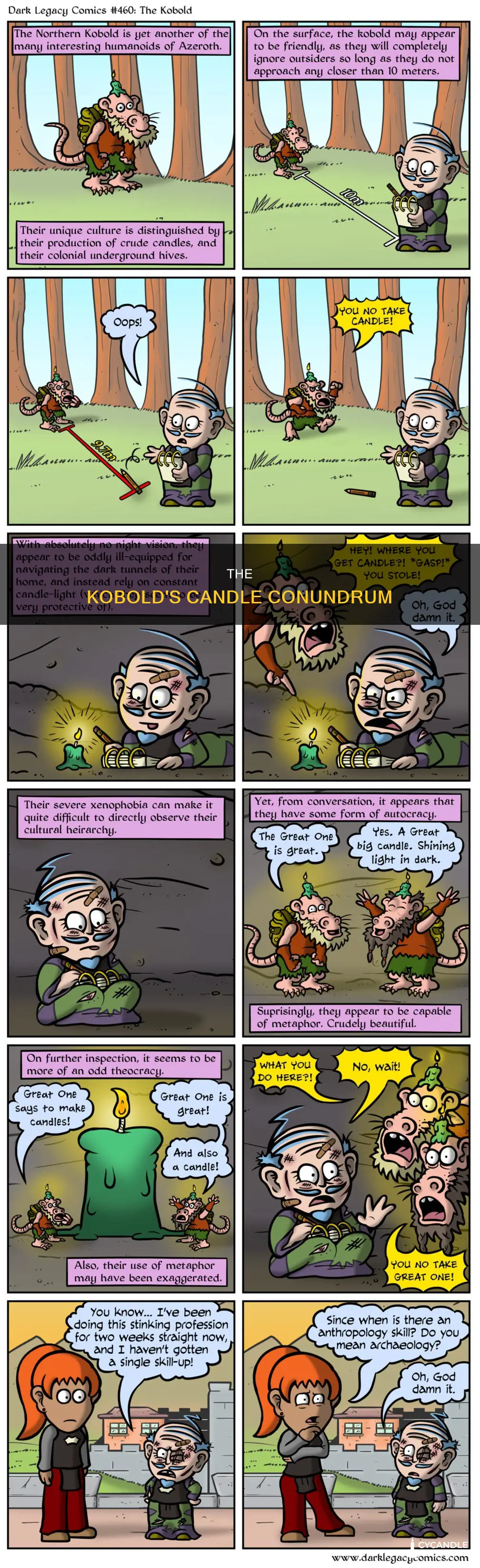 me hide candle kobold