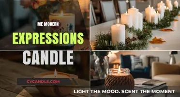 Modern Expressions Candles: A Whiff of Relaxation