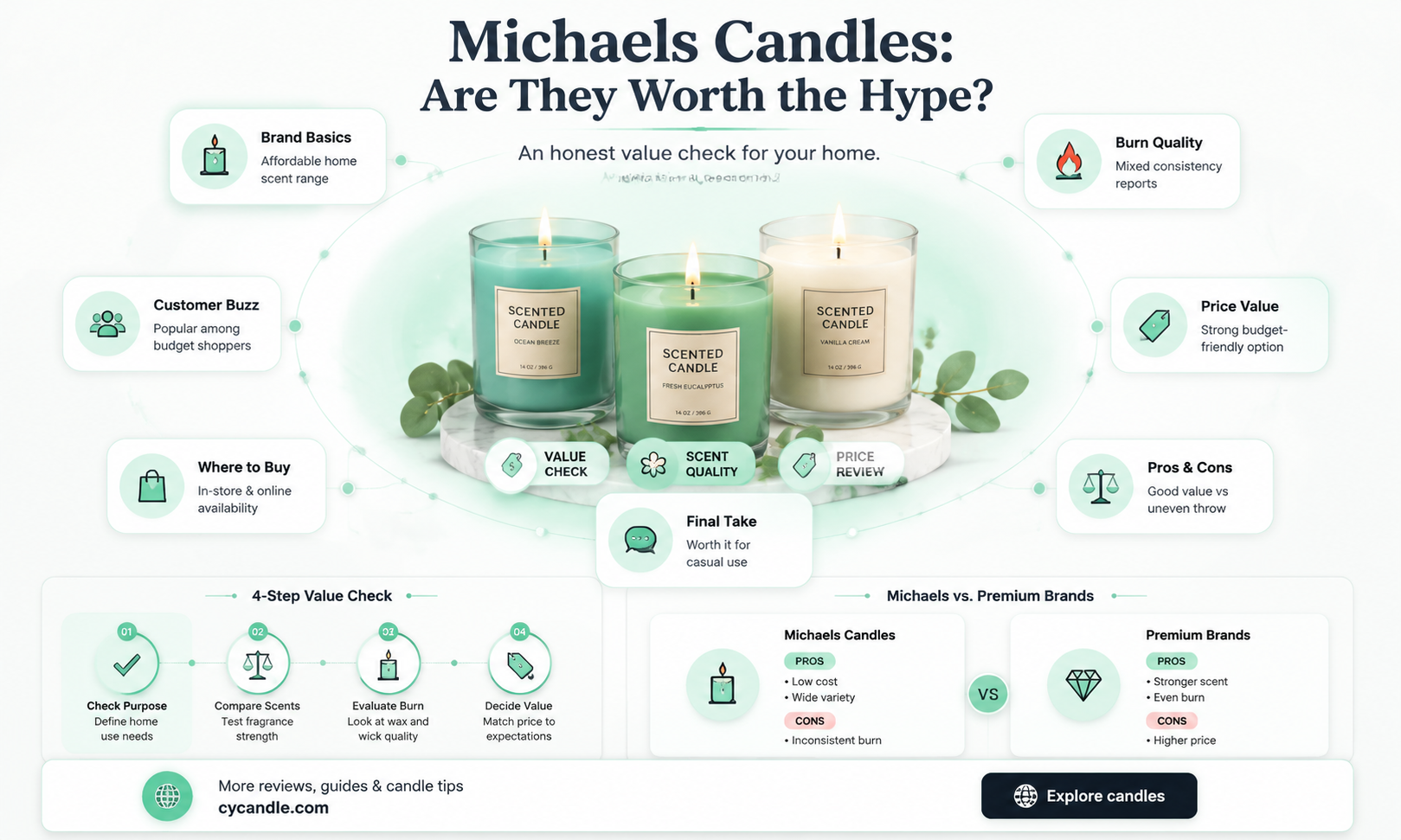 are michaels candles good