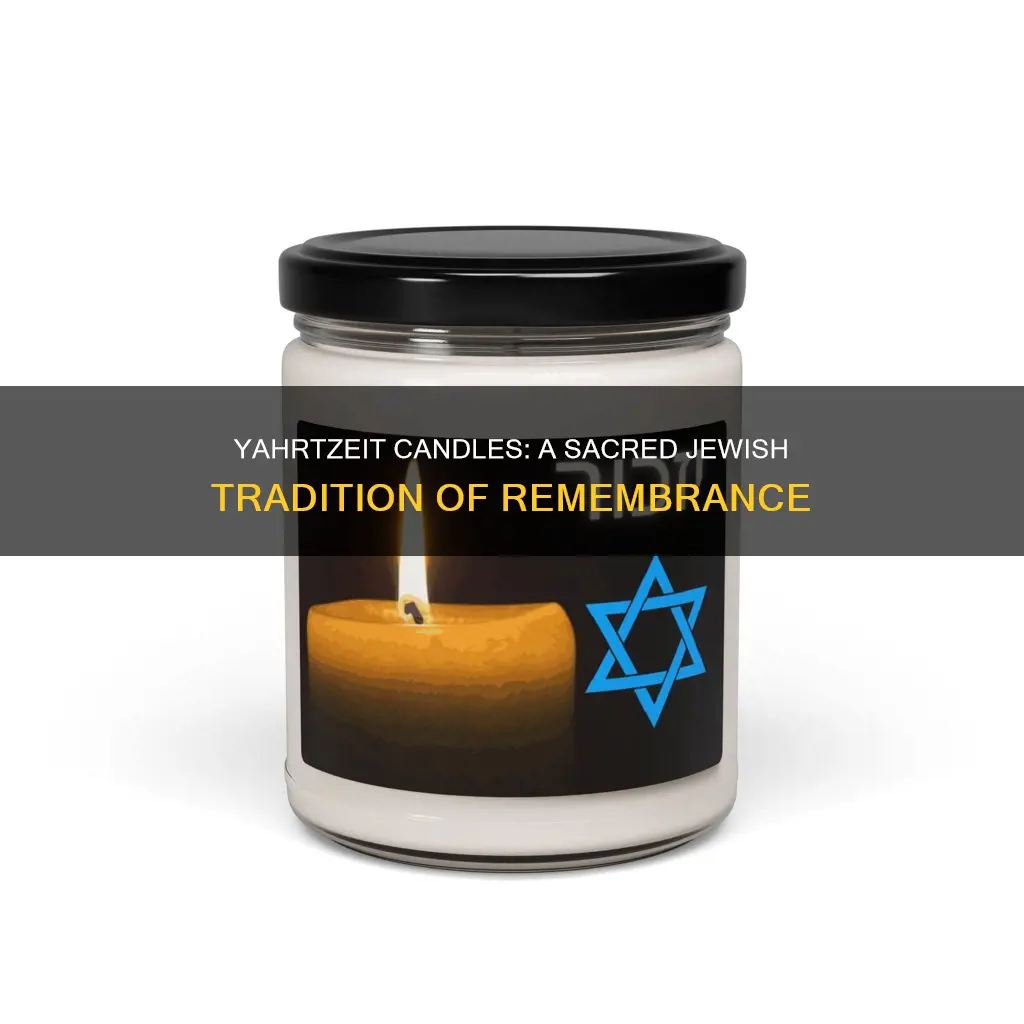 must be two yahrtzeit candles