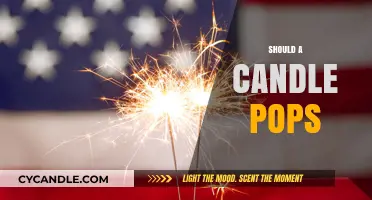 Candle Popping: Why and How to Prevent It