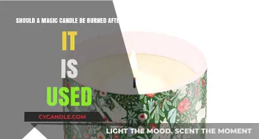 To Burn or Not: The Fate of Used Magic Candles