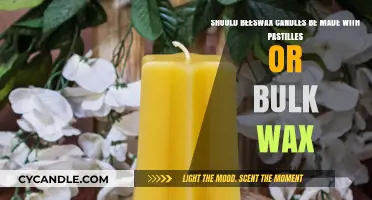 Pastilles vs. Bulk Wax: Which is Best for Beeswax Candles?
