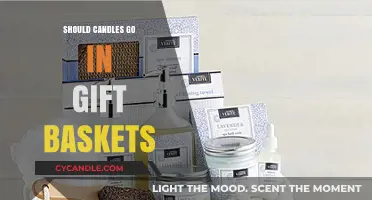 Candles in Gift Baskets: A Warm Touch