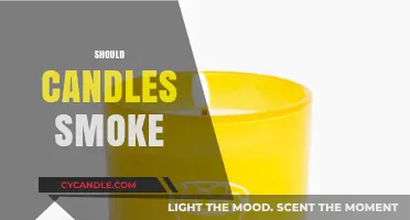 Candle Smoking: What's Normal and What's Not?
