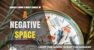 Cleansing Negative Spaces: The Power of Burning White Candles