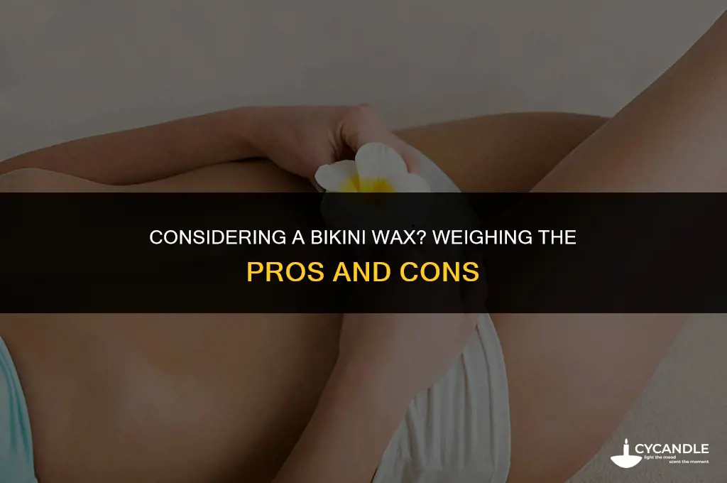 should i get a bikini wax