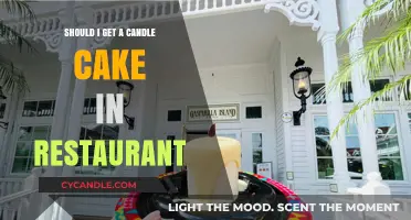 Candle Cake Dilemma: Should You Order One at a Restaurant?