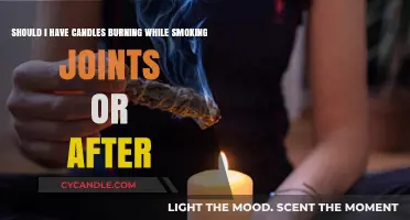 Candles and Joints: Safe Burning Tips for a Relaxing Experience