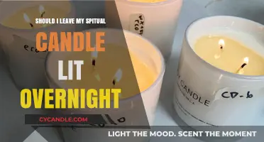 Spiritual Candles: Overnight Lighting, Safe or Not?