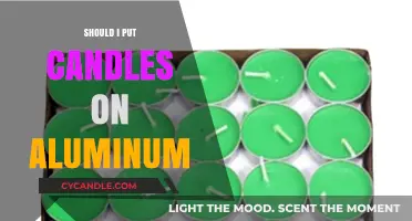Candles on Aluminum: Safe Practice or Potential Hazard?