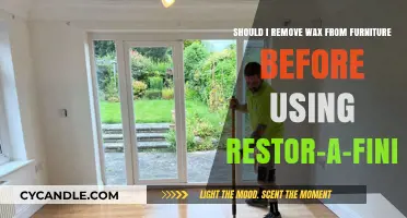 Should You Remove Wax Before Using Restor-A-Finish on Furniture?