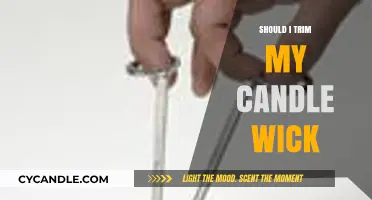 Should You Trim Your Candle Wick? Tips for a Clean Burn