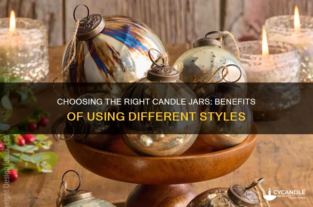 should i use different candle jars