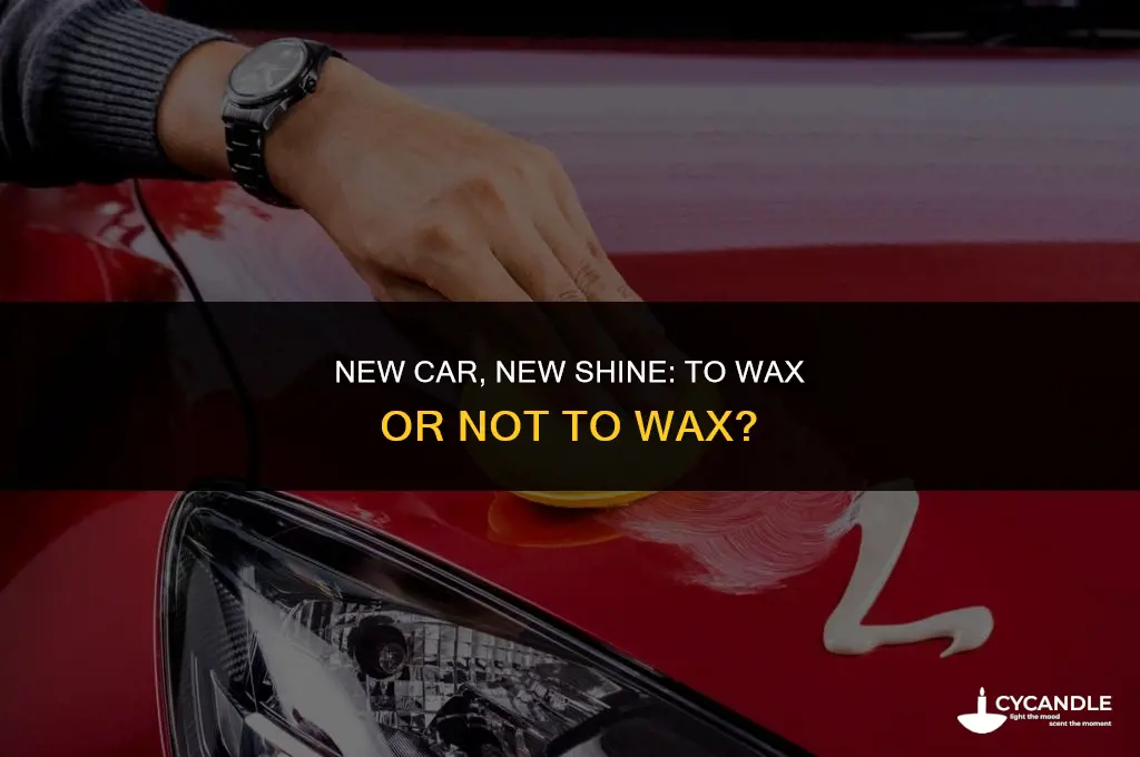 should i wax a new car