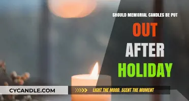 Should Memorial Candles Stay Lit Post-Holiday? A Thoughtful Debate