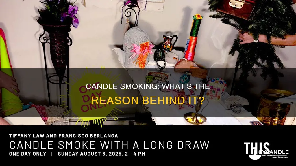 should my candle be smoking