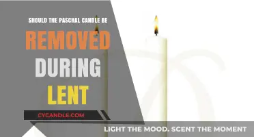 The Paschal Candle: To Remove or Not During Lent?