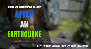 Post-Earthquake Candle Safety: Should You Avoid Lighting Up?