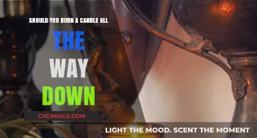 Should You Burn a Candle All the Way Down? Tips and Safety