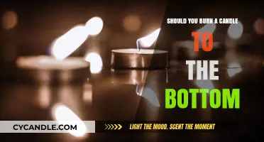 Should You Burn Candles to the Bottom? Tips for Optimal Use