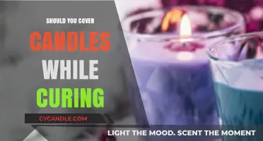 Candle Curing: Should You Cover or Uncover?