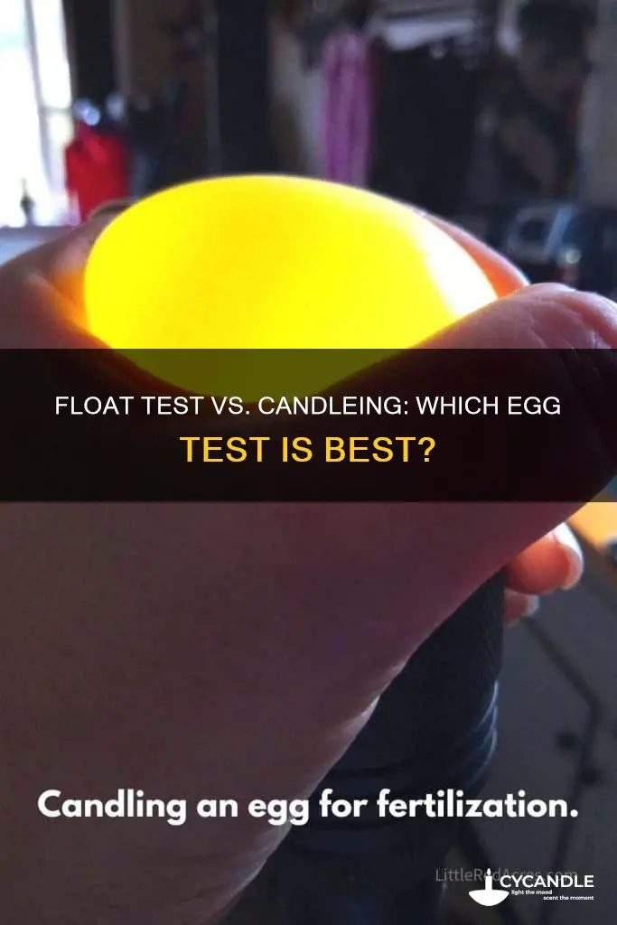 should you do the float test or candleing