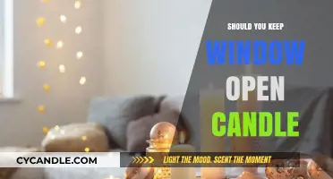Keep Candles Safe: Open Window or No?