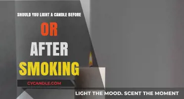 Candle Timing Tips: Before or After Smoking for Optimal Experience?