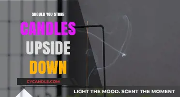 Why Store Candles Upside Down?