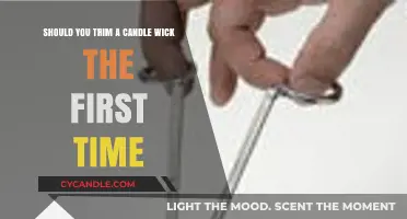 Should You Trim a Candle Wick the First Time? A Guide