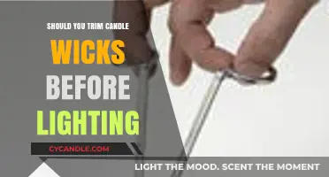 Trimming Candle Wicks: Essential Step or Optional Practice Before Lighting?
