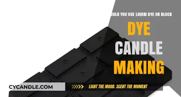 Liquid vs. Block Dye: Which is Best for Candle Making?