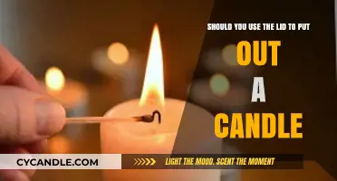 Using a Lid to Extinguish Candles: Safe Practice or Fire Hazard?