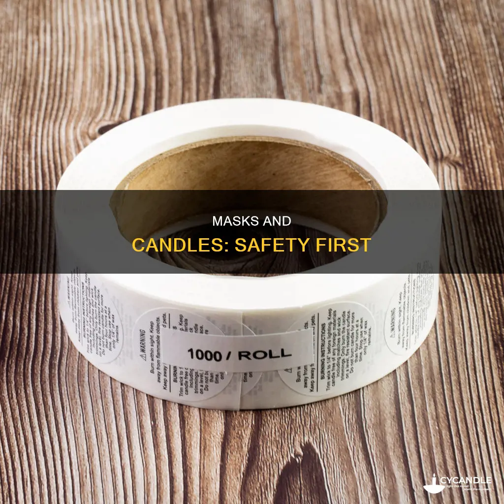 should you wear a mask when making candles